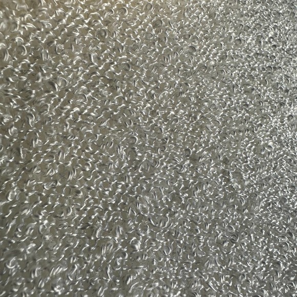 MARIA RODRIGUEZ | 80s Vintage White Linen blend knit turtleneck Sweater - Size S - Picture 3 of 6